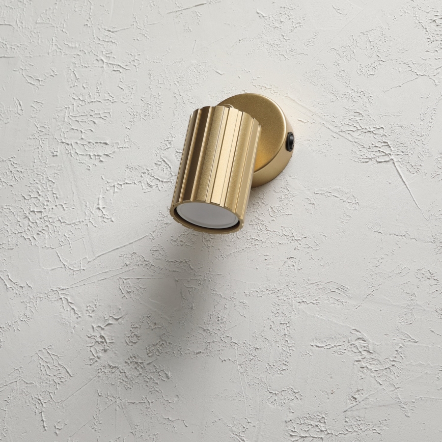 Brilagi - Väggmonterad spotlight CRISPINA 1xGU10/10W/230V, guld