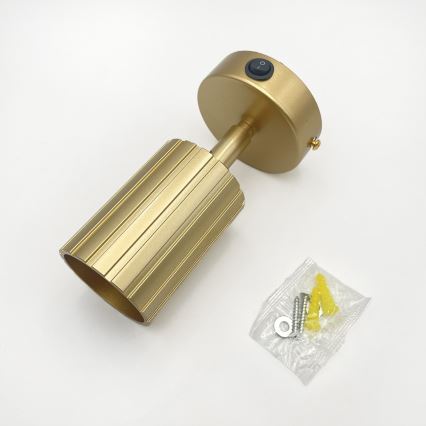 Brilagi - Väggmonterad spotlight CRISPINA 1xGU10/10W/230V, guld