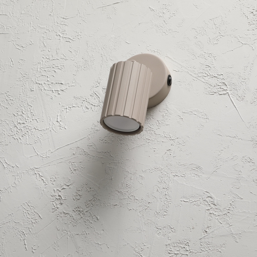 Brilagi - Väggspot CRISPINA 1xGU10/10W/230V beige