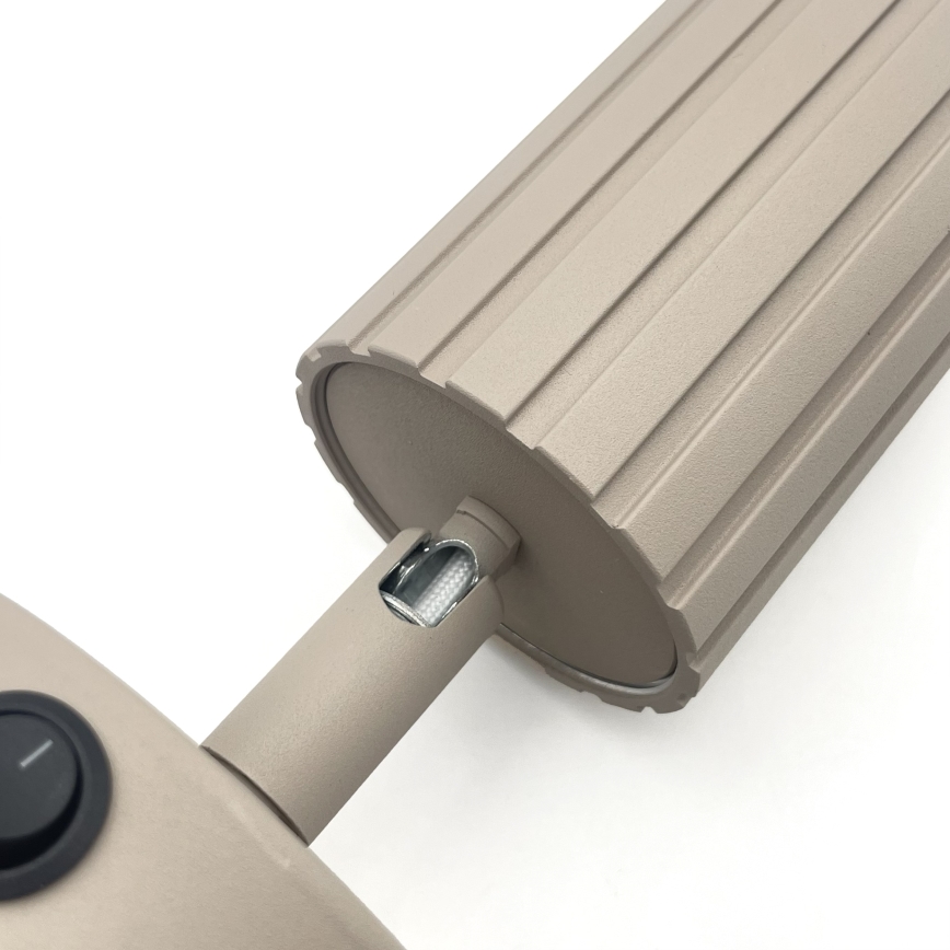 Brilagi - Väggspot CRISPINA 1xGU10/10W/230V beige