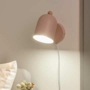 Brilagi - Väggspot GALLION 1xE27/15W/230V rosa