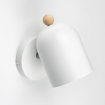 Brilagi - Väggspotlight GALLION 1xE27/15W/230V vit
