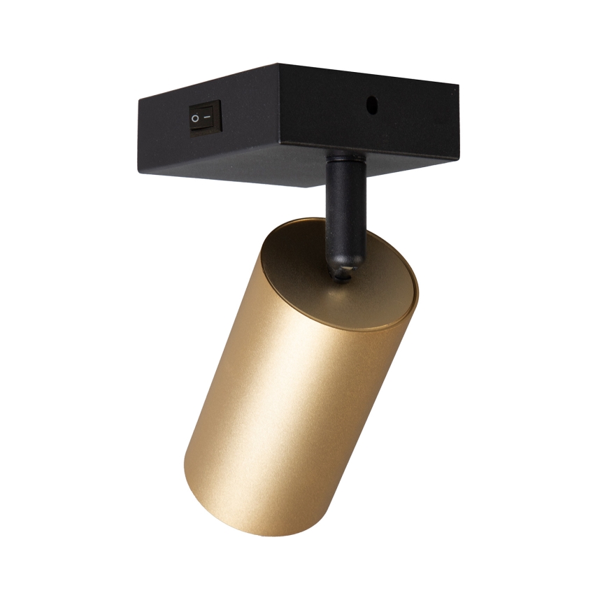 Brilagi - Väggspotlight SELE 1xGU10/30W/230V svart/guld