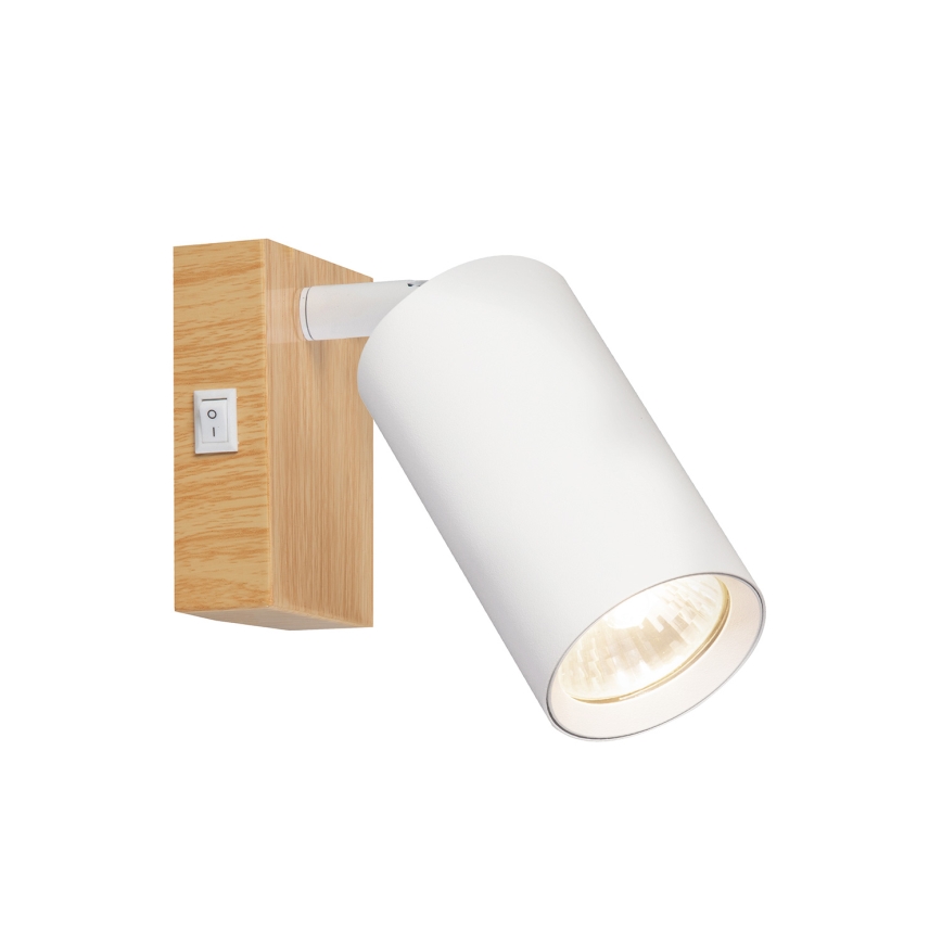 Brilagi - Väggspotlight SELE 1xGU10/30W/230V vit/ekdekor