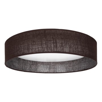 BRILAGI - VELVET SMART VARI dimmbar LED-taklampa, 24W/230V, 3000-6500K, Ø 45 cm, brun, med fjärrkontroll