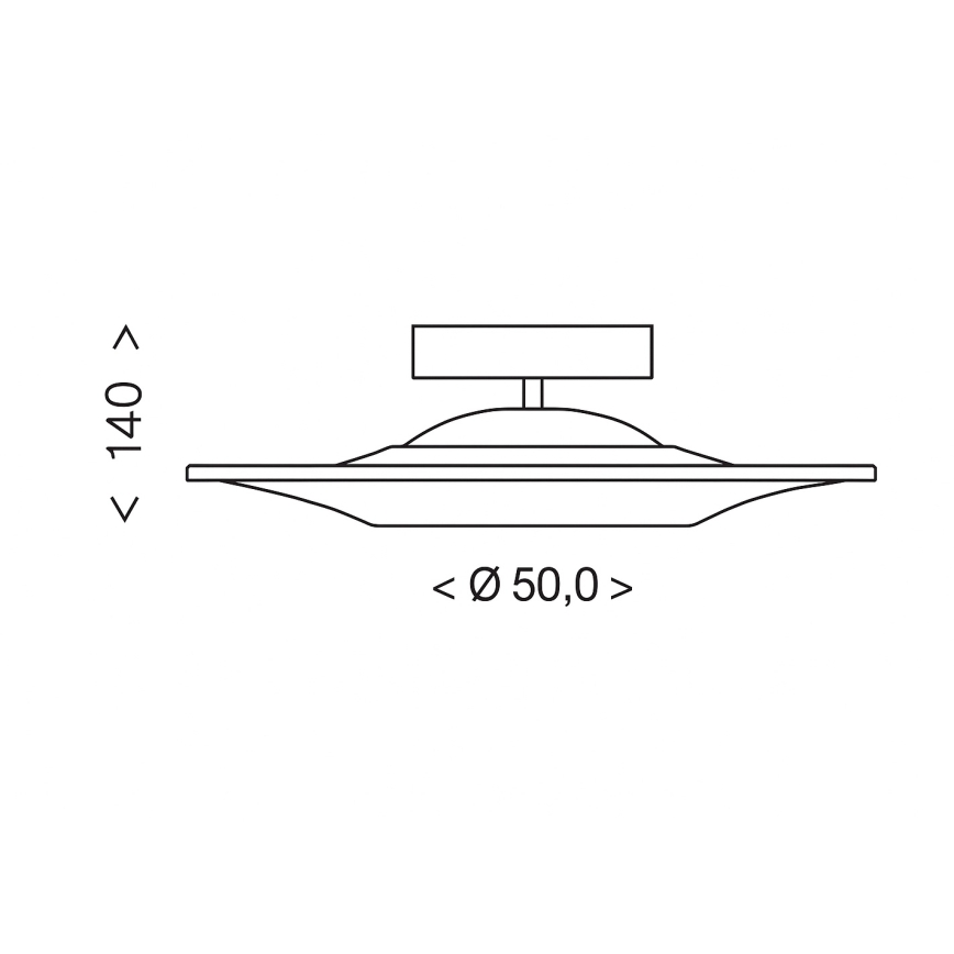 Brilagi - VERANO ytmonterad taklampa LED/15W/230V