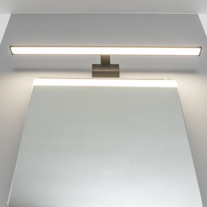 Brilagi - LED-spegelbelysning för badrum 3-i-1 VESTRA LED/15W/230V 80 cm IP44 svart