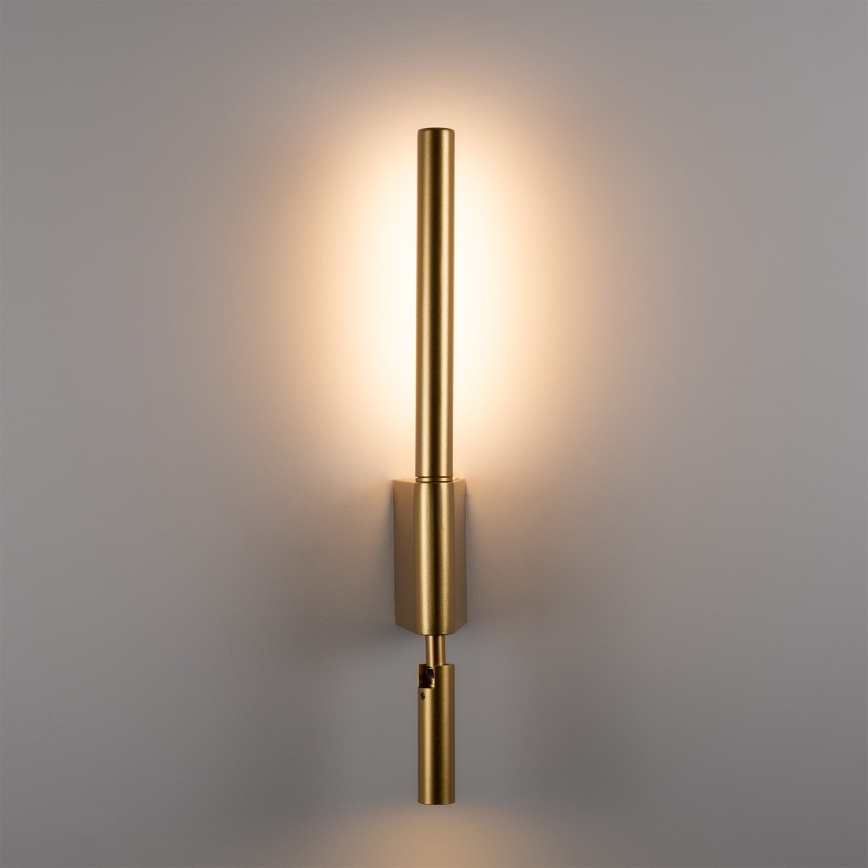 BRILAGI - VIXON LED-väggspot LED/3W/230V + LED/5W guldig CRI 90
