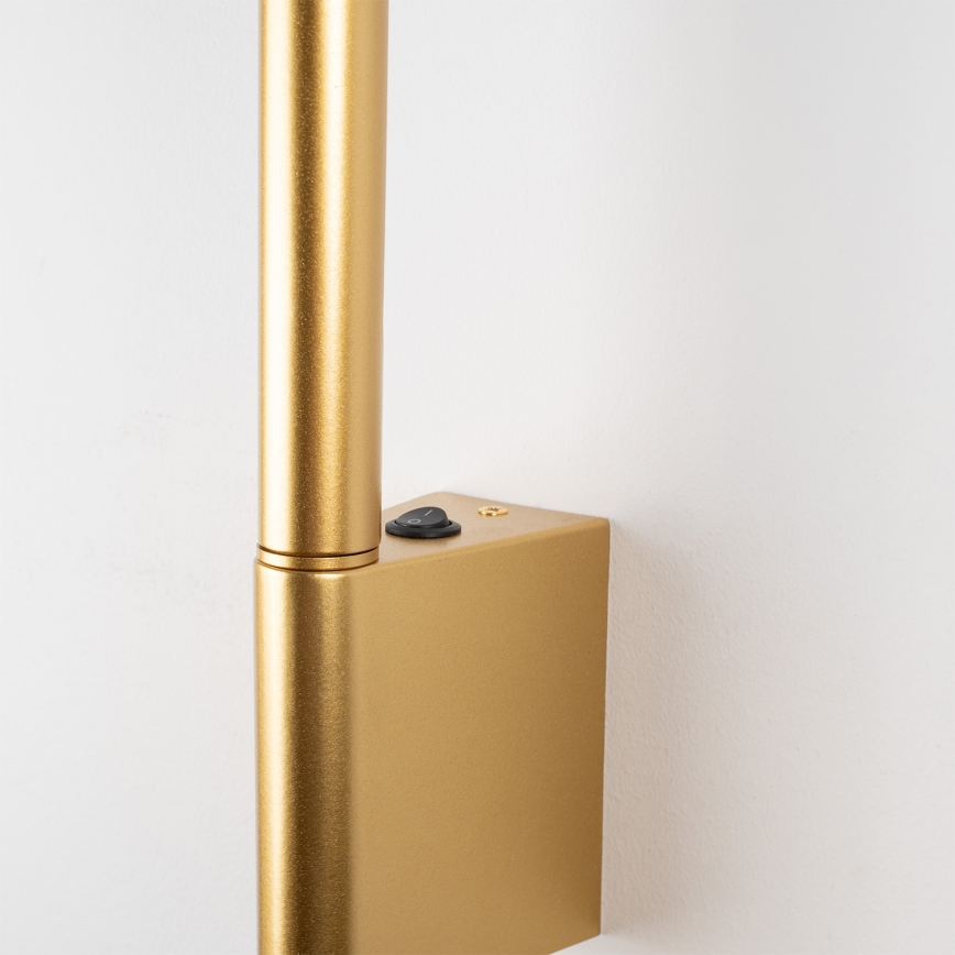 BRILAGI - VIXON LED-väggspot LED/3W/230V + LED/5W guldig CRI 90