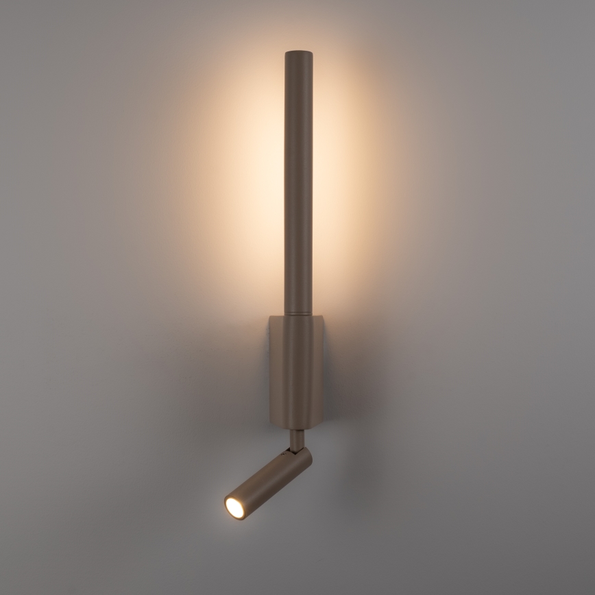 BRILAGI - VIXON väggmonterad LED-spot, LED/3W/230V + LED/5W, beige, CRI 90
