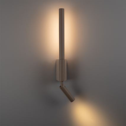 BRILAGI - VIXON väggmonterad LED-spot, LED/3W/230V + LED/5W, beige, CRI 90