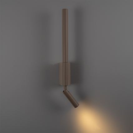 BRILAGI - VIXON väggmonterad LED-spot, LED/3W/230V + LED/5W, beige, CRI 90