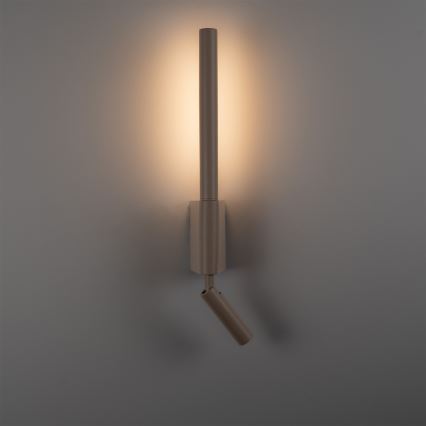 BRILAGI - VIXON väggmonterad LED-spot, LED/3W/230V + LED/5W, beige, CRI 90
