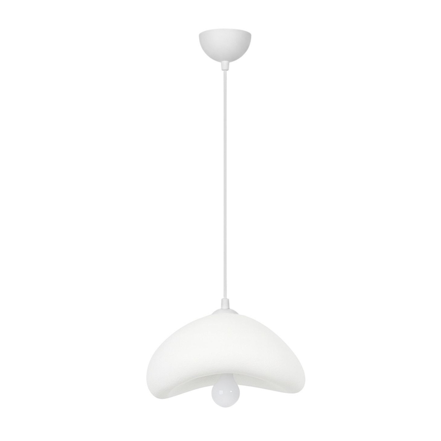 Brilagi - WABI SABI pendellampa på sladd, 1xE27/40W/230V, Ø 30 cm, vit