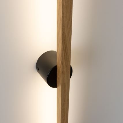 Brilagi - LED Vägglampa WOODY LINE LED/12W/230V 120 cm ek