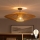 Brilagi - Ytmonterad LED-taklampa CERIA BOHO 1xE27/60W/230V Ø 70 cm svart/brun