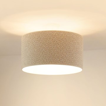 Brilagi - Ytmonterad ljuskrona BOUCLE ROLLER 1xE27/15W/230V diameter 45 cm grädde