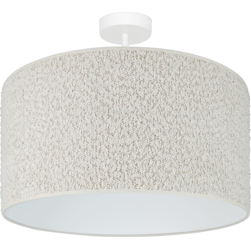 Brilagi - Ytmonterad ljuskrona BOUCLE ROLLER 1xE27/15W/230V diameter 45 cm grädde