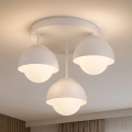 BRILAGI - Ytmonterad ljuskrona COSMO 3xE27/60W/230V vit/guld