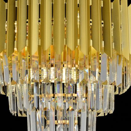 Brilagi - Ytmonterad ljuskrona CRISTAL 5xE14/40W/230V Ø 43 cm