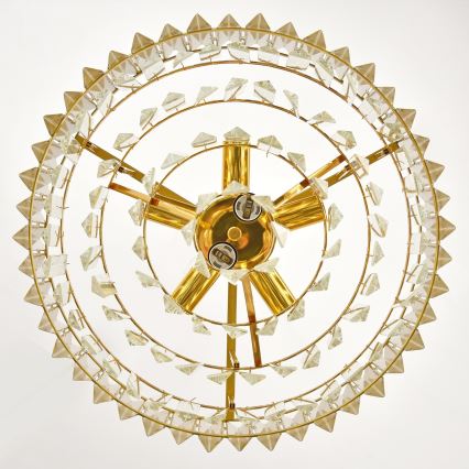 Brilagi - Ytmonterad ljuskrona CRISTAL 5xE14/40W/230V Ø 43 cm