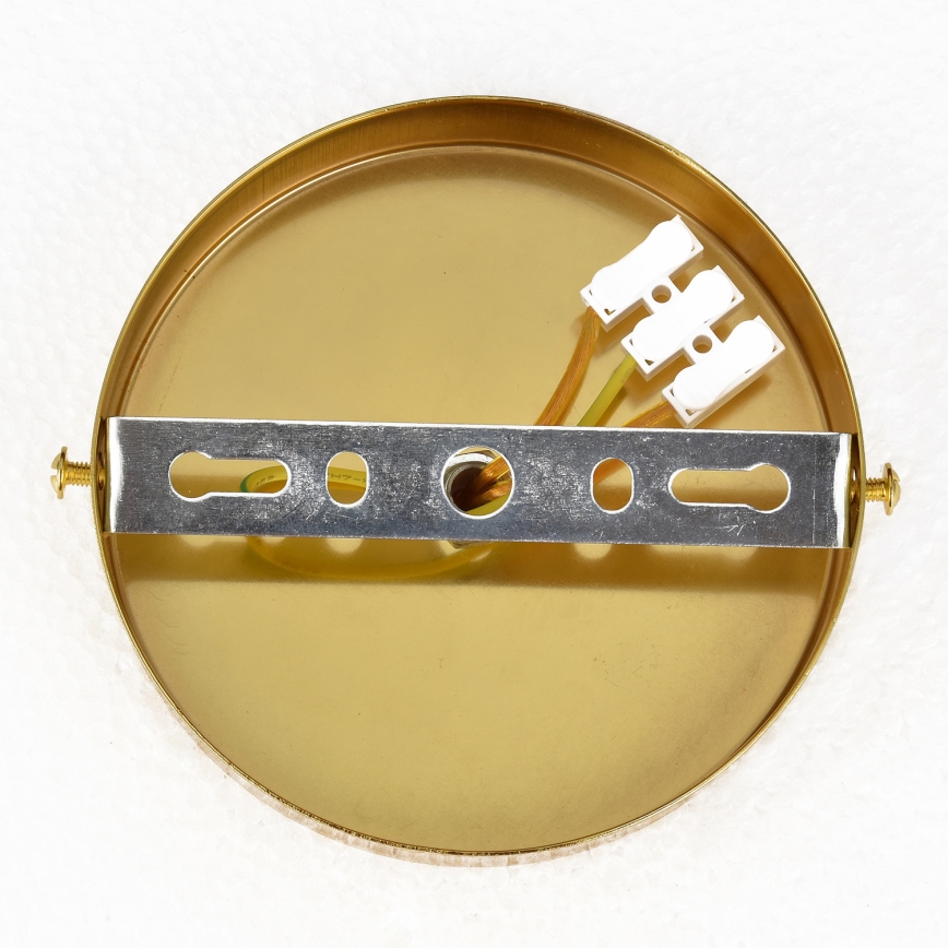 Brilagi - Ytmonterad ljuskrona ECLIPSE 5xE14/10W/230V Ø 38 cm svart/guld