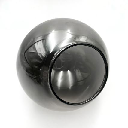 Brilagi - Ytmonterad ljuskrona MALIVA 3xE14/15W/230V mattkrom/rökfärgad