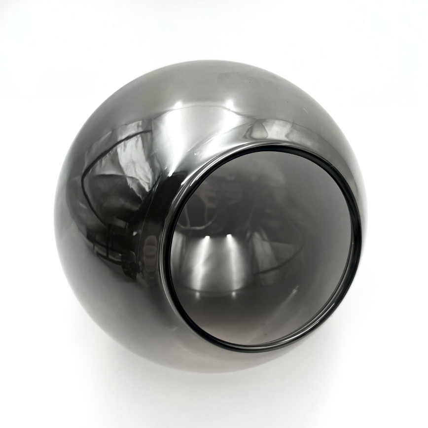 Brilagi - Ytmonterad ljuskrona MALIVA 3xE14/15W/230V mattkrom/rökfärgad