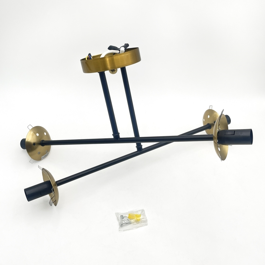 Brilagi - Ytmonterad ljuskrona MALIVA 4xE14/15W/230V guld