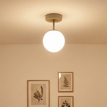 Brilagi - Ytmonterad taklampa 1xE27/60W/230V beige/guld