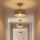 Brilagi - Ytmonterad taklampa 1xE27/60W/230V beige/guld