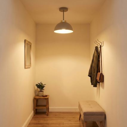 Brilagi - Ytmonterad taklampa 1xE27/60W/230V beige/guld