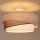 Brilagi - Ytmonterad taklampa ARROW 1xE27/60W/230V Ø 45 cm beige/brun/vit