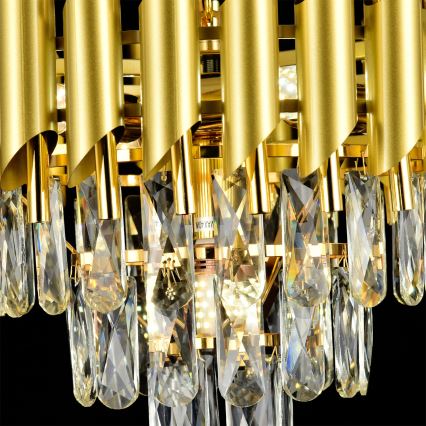 Brilagi - Ytmonterad taklampa ECLIPSE 5xE14/10W/230V Ø 38 cm guld