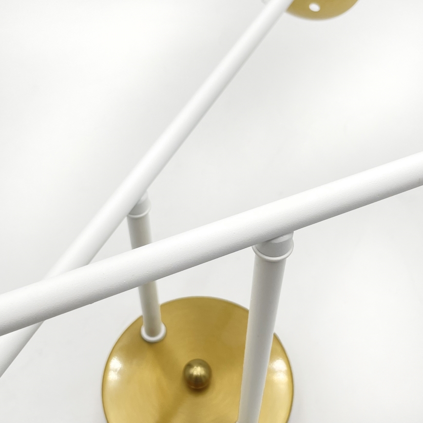 Brilagi - Ytmonterad taklampa MALIVA 4xE14/15W/230V guld/vit