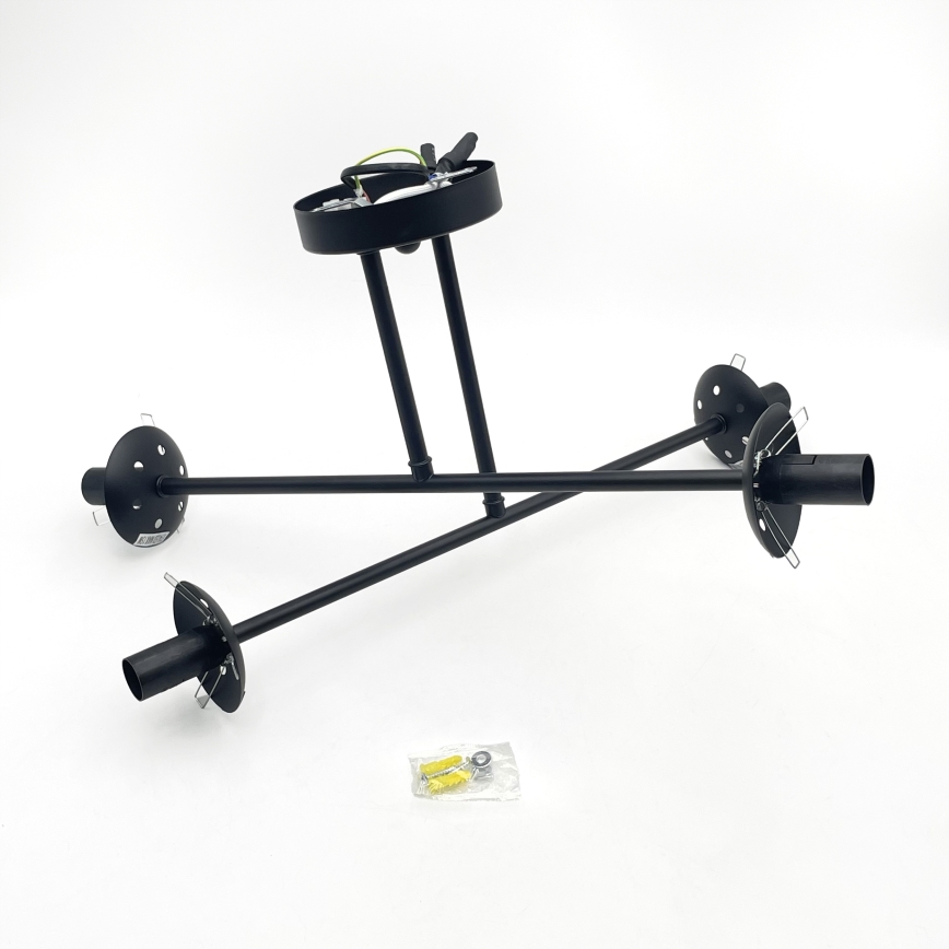 Brilagi - Ytmonterad taklampa MALIVA 4xE14/15W/230V svart/vit