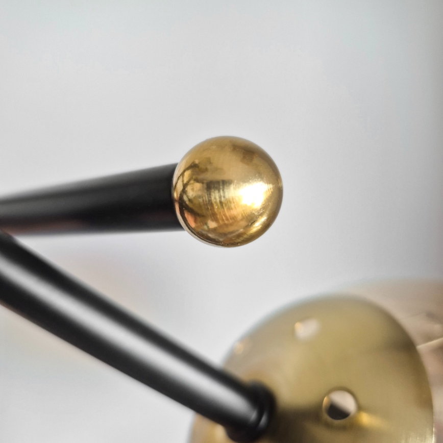 Brilagi - Ytmonterad taklampa MALIVA 6xE14/15W/230V, guld