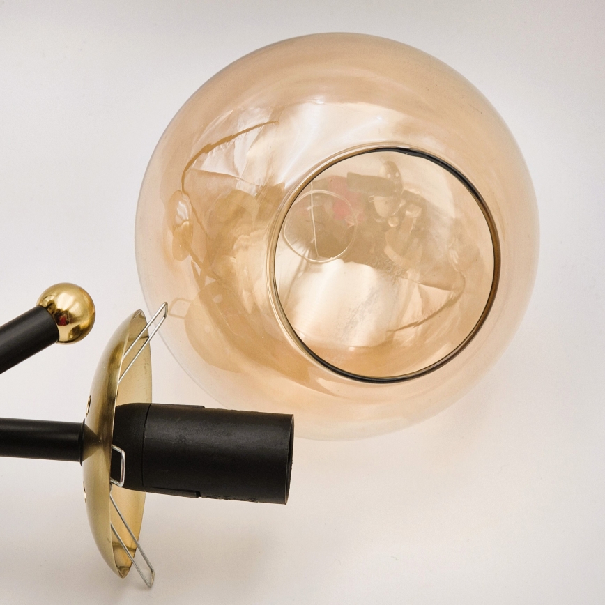 Brilagi - Ytmonterad taklampa MALIVA 6xE14/15W/230V, guld