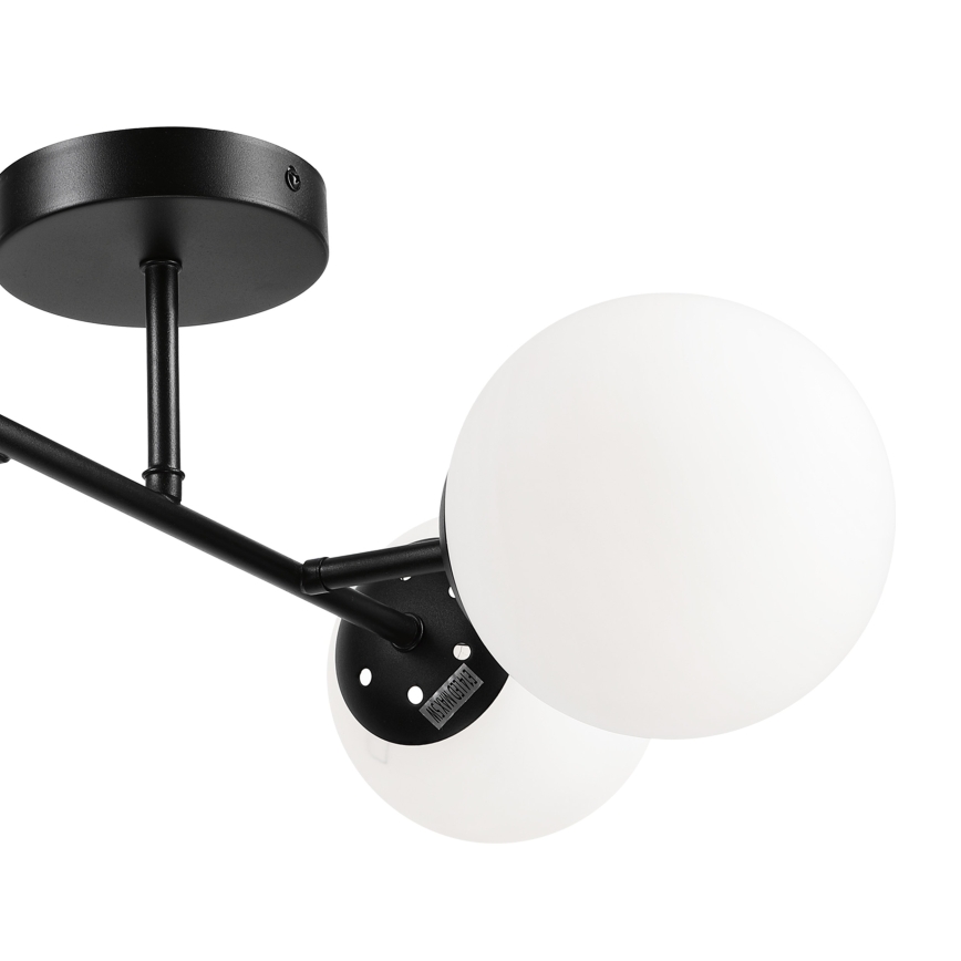 Brilagi - Ytmonterad taklampa MALONY 4xE14/20W/230V svart