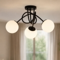 BRILAGI - Ytmonterad taklampa MILO 3xE27/60W/230V svart