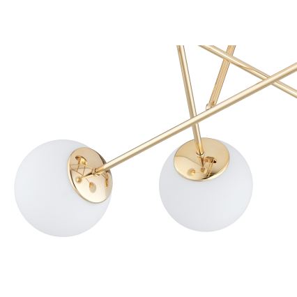 BRILAGI - Ytmonterad taklampa MILO 4xE27/60W/230V guld