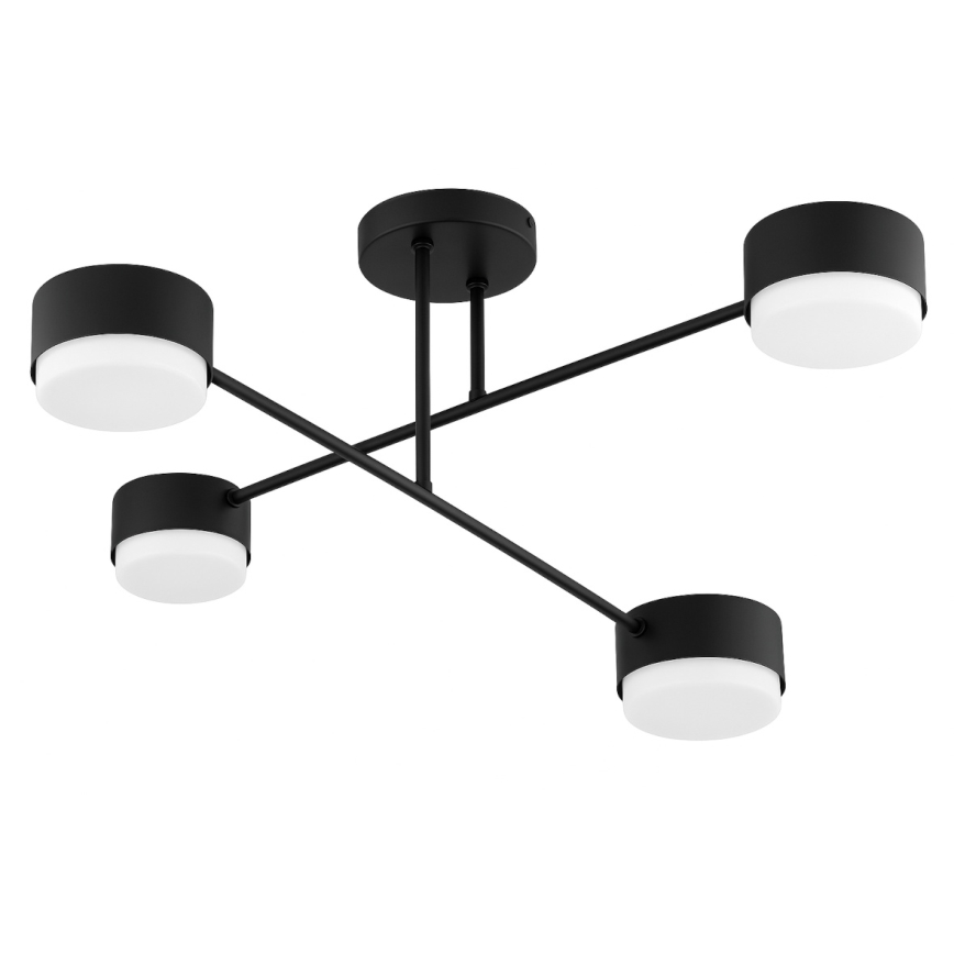 Brilagi - Ytmonterad taklampa MONO 4xGX53/12W/230V svart
