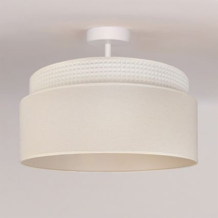 Brilagi - Ytmonterad taklampa PADOVA 1xE27/60W/230V Ø 40 cm krämvit