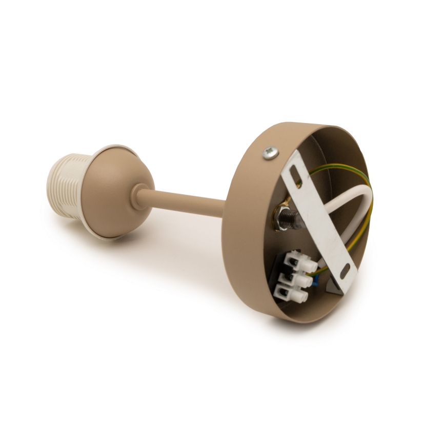 Brilagi - Ytmonterad taklampa PARTY 1xE27/60W/230V Ø 10 cm beige