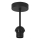 Brilagi - Ytmonterad taklampa PARTY 1xE27/60W/230V Ø 10 cm svart