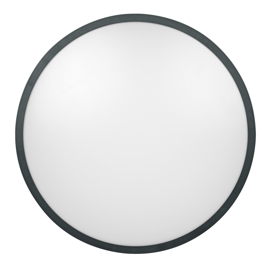 Brilagi - LED badrumsarmatur ZENNA LED/24W/230V Ø 35 cm IP44 antracit