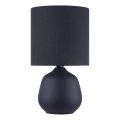 Brilliant - Bordslampa AUREA 1xE14/20W/230V svart