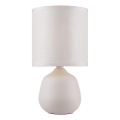 Brilliant - Bordslampa AUREA 1xE14/20W/230V vit