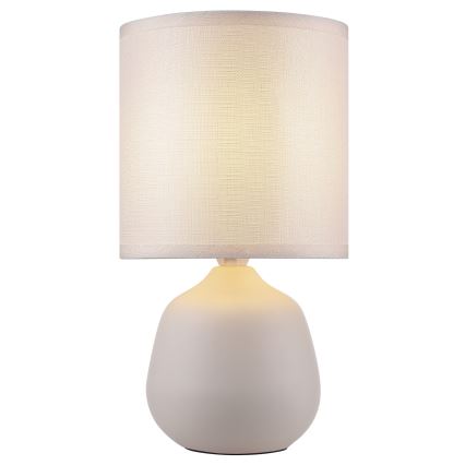 Brilliant - Bordslampa AUREA 1xE14/20W/230V vit