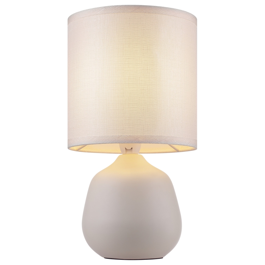 Brilliant - Bordslampa AUREA 1xE14/20W/230V vit